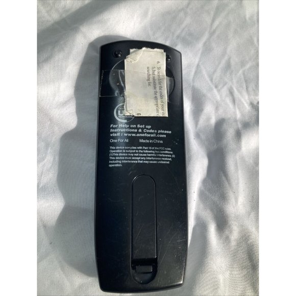 One For All 4-Device Universal Big-Button Remote Control URC4110 TV DVD VCR SAT - Picture 3 of 5